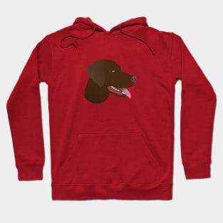 Chocolate Labrador Hoodie